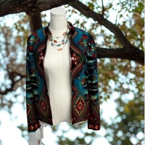 Chico’s Colorful  Blazer Jacket